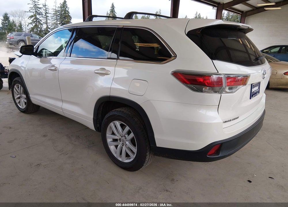 2015 TOYOTA HIGHLANDER LE VIN: 5TDZARFH3FS014552