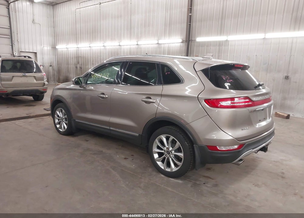 2019 LINCOLN MKC SELECT VIN: 5LMCJ2D91KUL44178