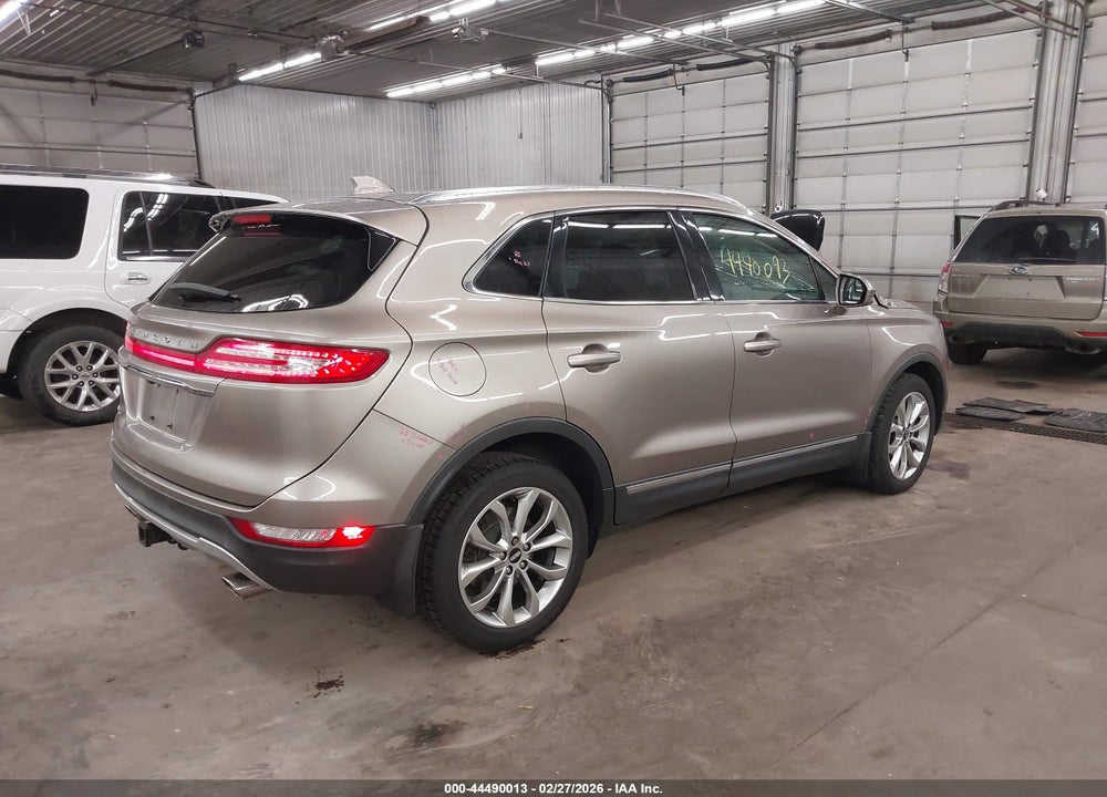 2019 LINCOLN MKC SELECT VIN: 5LMCJ2D91KUL44178