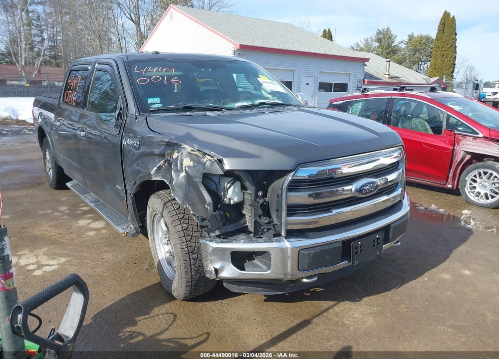 2016 FORD F-150 LARIAT VIN: 1FTFW1EG4GKD40397