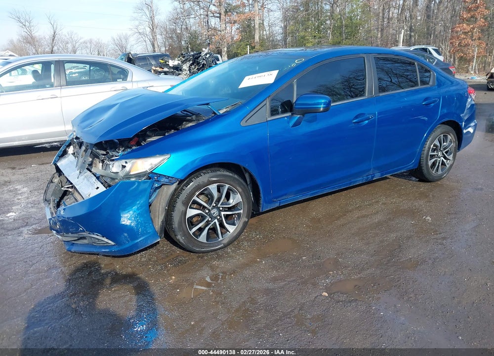 2014 HONDA CIVIC EX VIN: 2HGFB2F88EH532792