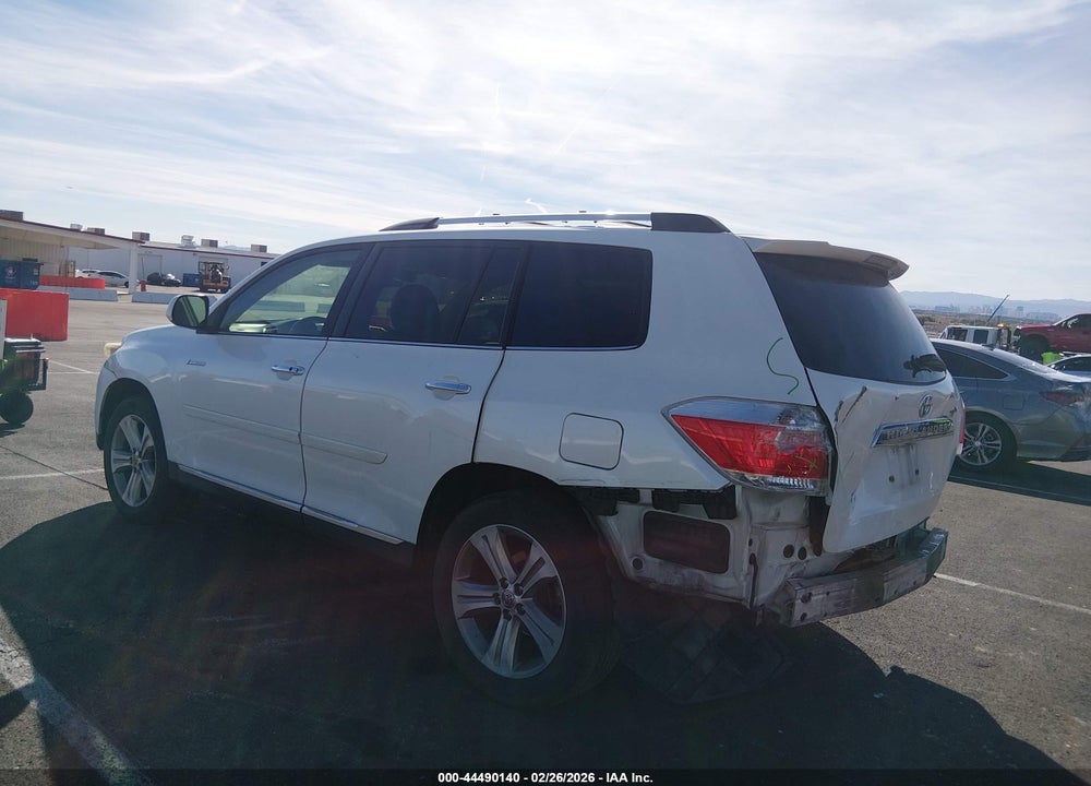 2011 TOYOTA HIGHLANDER LIMITED V6 VIN: 5TDYK3EH1BS047843