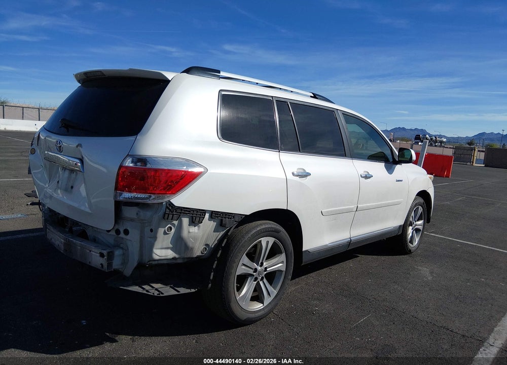 2011 TOYOTA HIGHLANDER LIMITED V6 VIN: 5TDYK3EH1BS047843