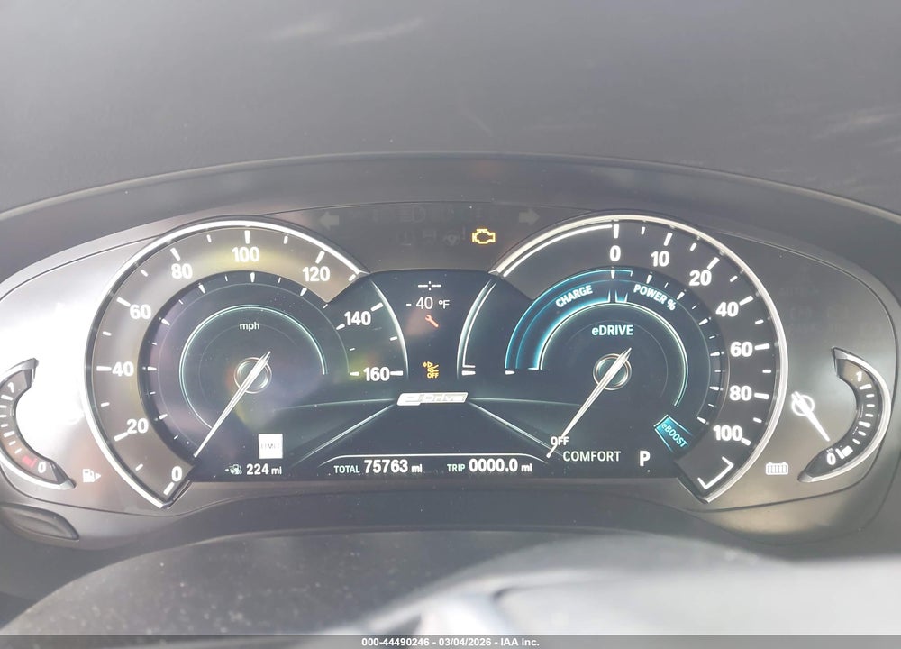 2019 BMW 530E IPERFORMANCE VIN: WBAJA9C51KB392925
