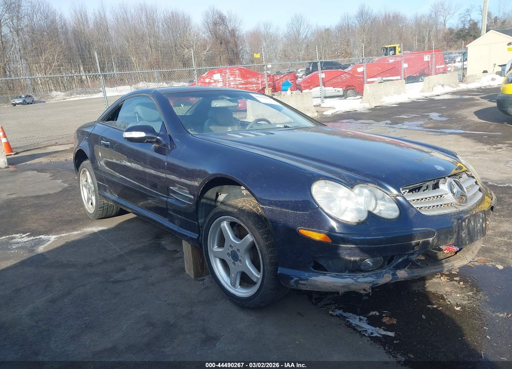2003 MERCEDES-BENZ SL 500 VIN: WDBSK75F83F058401