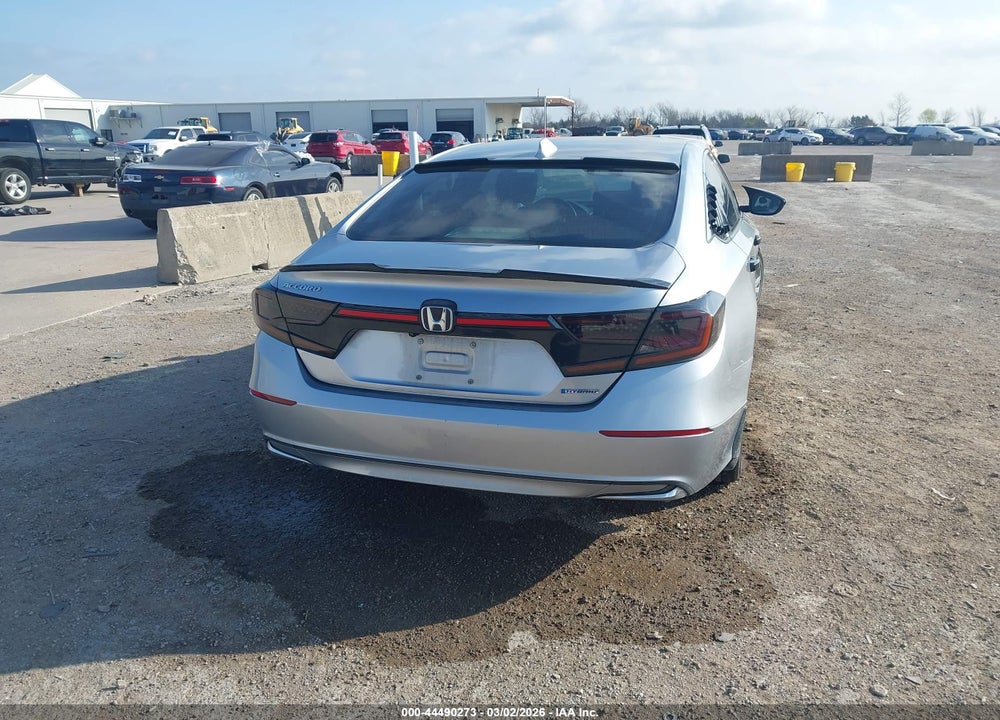 2018 HONDA ACCORD HYBRID VIN: 1HGCV3F19JA015822