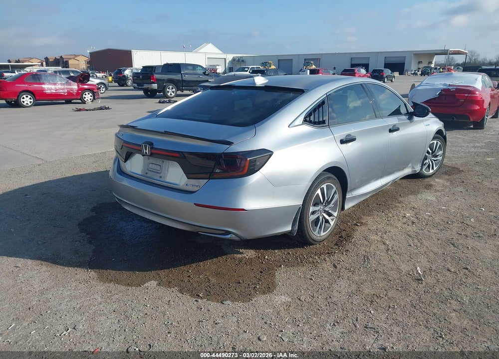 2018 HONDA ACCORD HYBRID VIN: 1HGCV3F19JA015822
