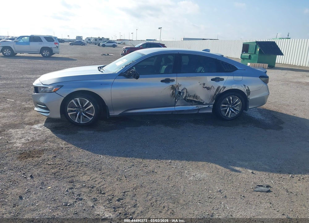 2018 HONDA ACCORD HYBRID VIN: 1HGCV3F19JA015822