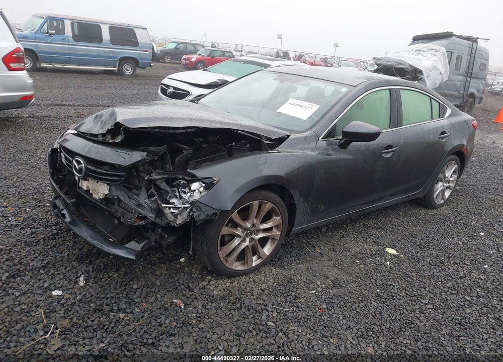 2014 MAZDA 6 I TOURING VIN: JM1GJ1V59E1102856