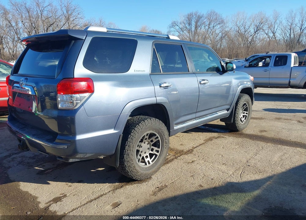 2012 TOYOTA 4RUNNER LIMITED VIN: JTEBU5JRXC5080255