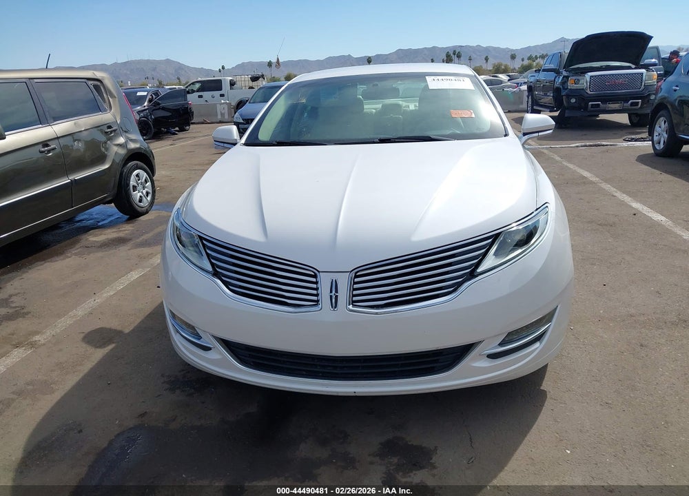 2013 LINCOLN MKZ VIN: 3LN6L2G96DR815788
