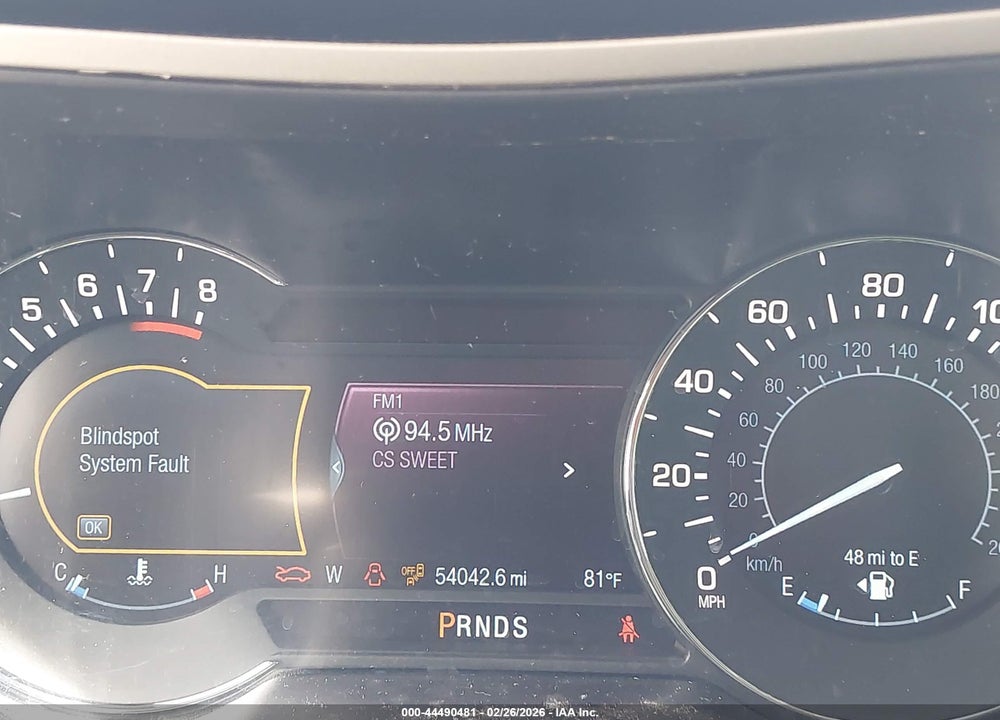 2013 LINCOLN MKZ VIN: 3LN6L2G96DR815788