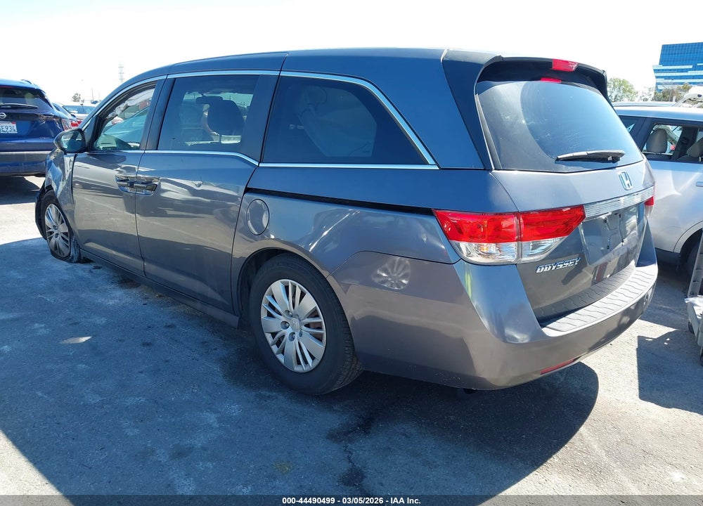2016 HONDA ODYSSEY LX VIN: 5FNRL5H24GB129551