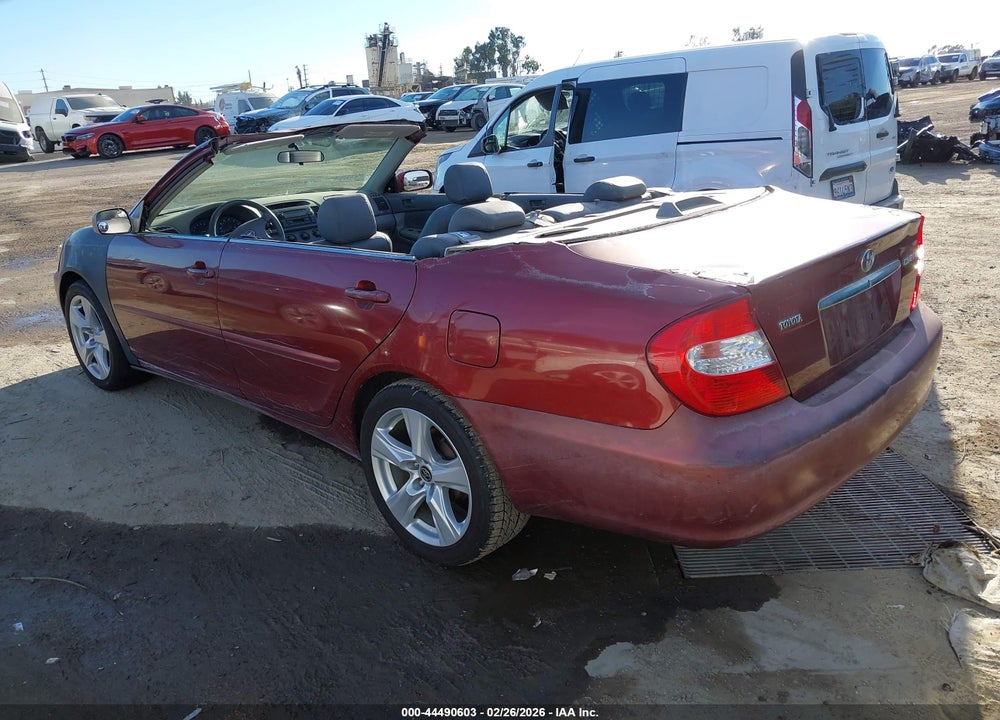 2003 TOYOTA CAMRY LE VIN: 4T1BE32K03U202761