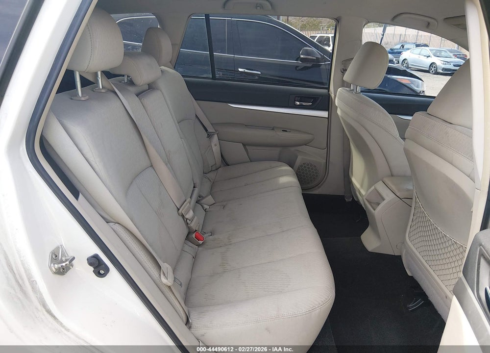 2012 SUBARU OUTBACK 2.5I PREMIUM VIN: 4S4BRBCC9C3209638