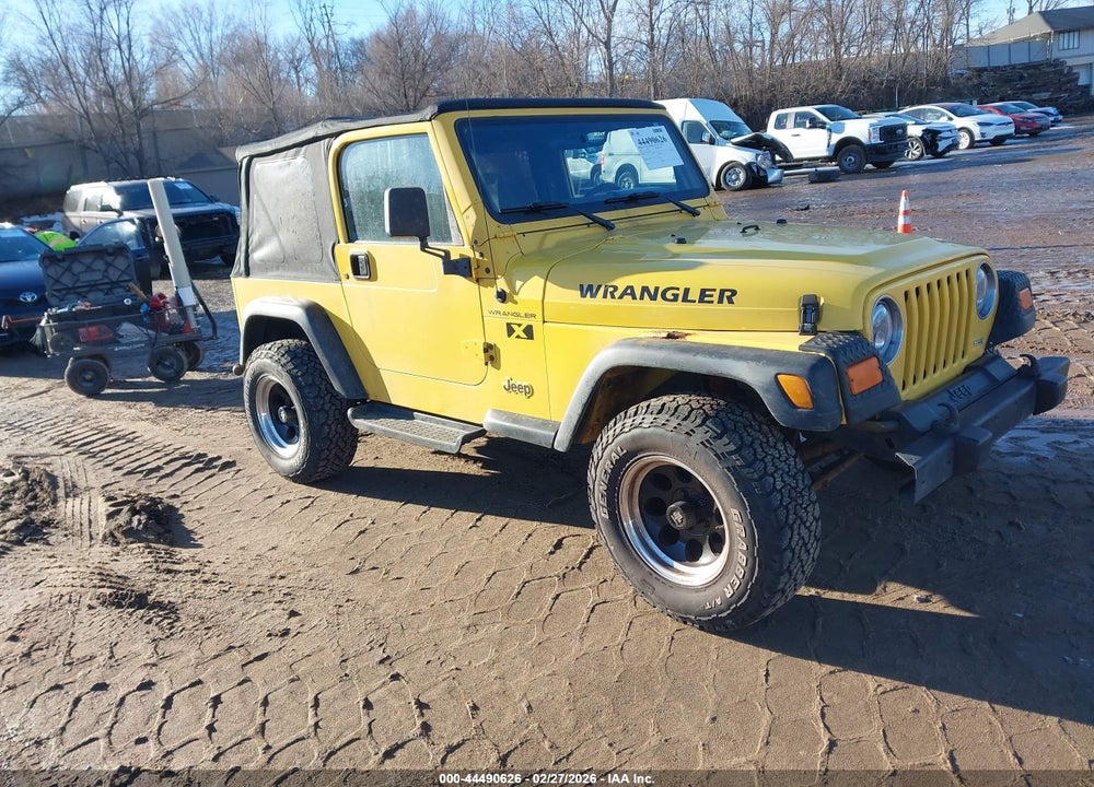 2000 JEEP WRANGLER SE VIN: 1J4FA29P2YP795469