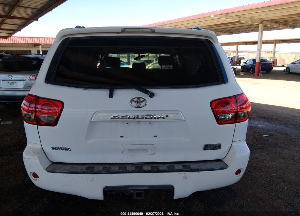 2008 TOYOTA SEQUOIA SR5 5.7L V8 VIN: 5TDBY64A78S013778