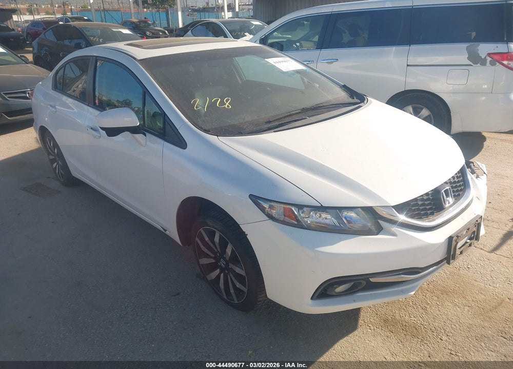 2015 HONDA CIVIC EX-L VIN: 19XFB2F9XFE213687
