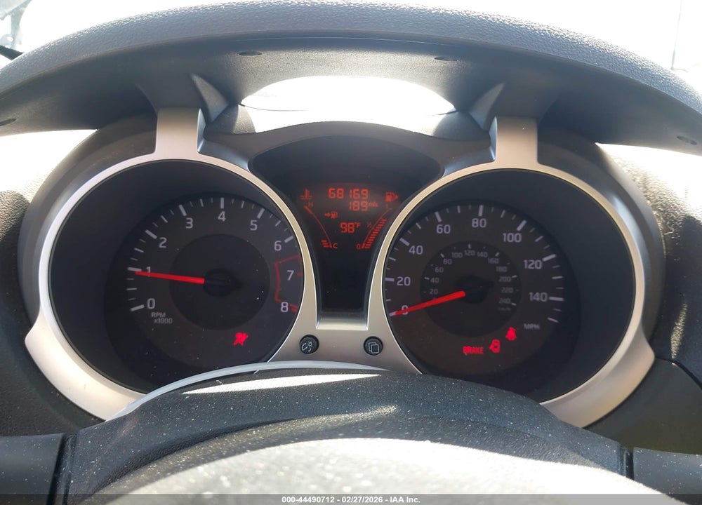 2011 NISSAN JUKE SV VIN: JN8AF5MR7BT000978