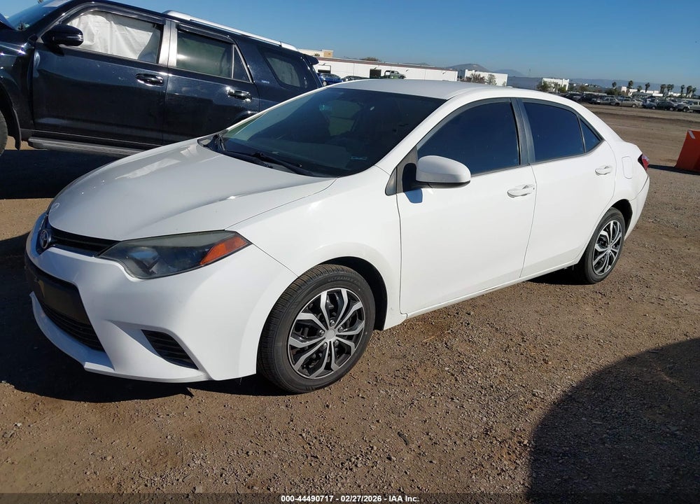 2016 TOYOTA COROLLA LE VIN: 5YFBURHE1GP399082