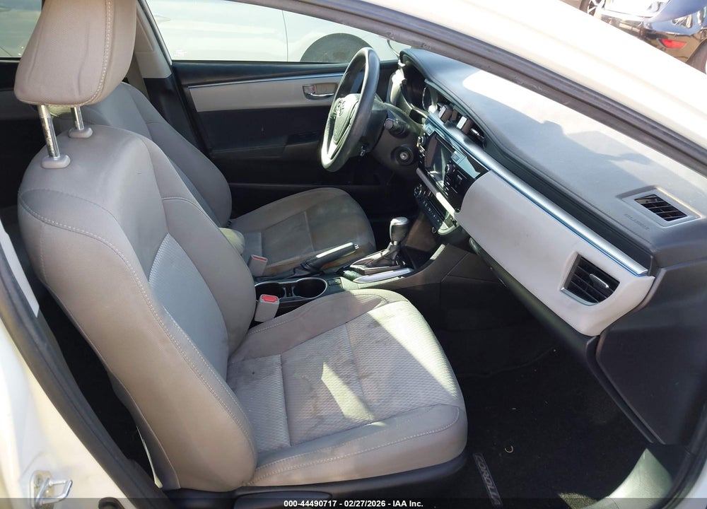 2016 TOYOTA COROLLA LE VIN: 5YFBURHE1GP399082