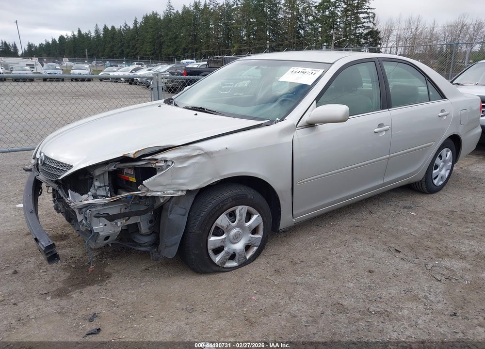 2003 TOYOTA CAMRY LE VIN: 4T1BE32K83U736428