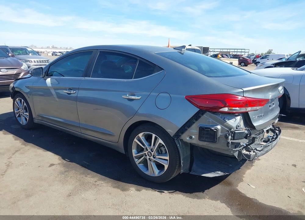 2017 HYUNDAI ELANTRA LIMITED VIN: KMHD84LF9HU224532