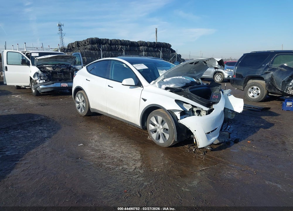 2022 TESLA MODEL Y LONG RANGE DUAL MOTOR ALL-WHEEL DRIVE VIN: 7SAYGDEE1NA009941