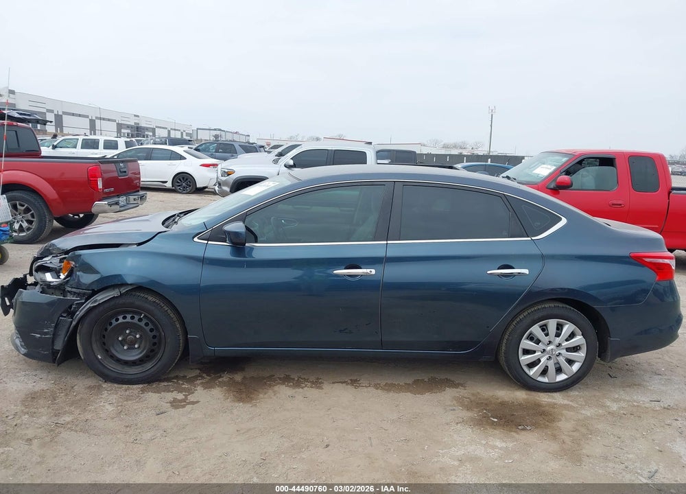 2016 NISSAN SENTRA SV VIN: 3N1AB7AP6GY220264