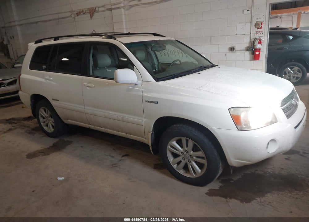 2006 TOYOTA HIGHLANDER HYBRID LTD VIN: JTEEW21A260022724