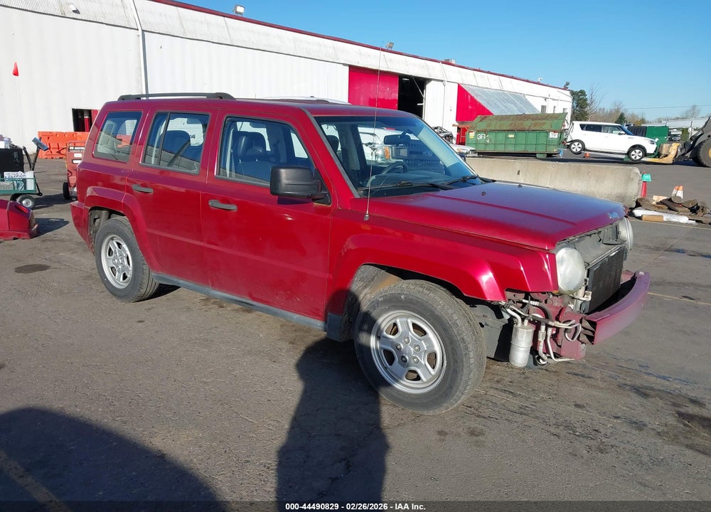 2008 JEEP PATRIOT SPORT VIN: 1J8FT28W18D707952