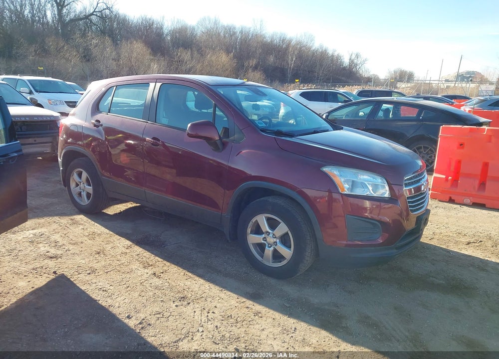 2016 CHEVROLET TRAX 1LS VIN: 3GNCJNSB6GL258288