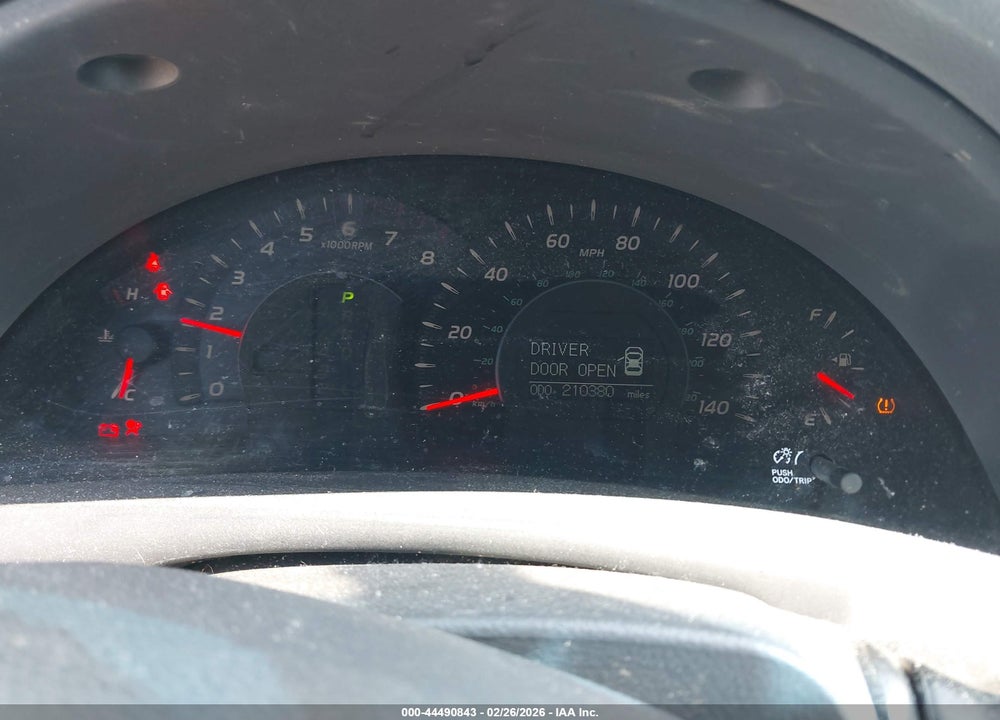 2008 TOYOTA CAMRY XLE VIN: 4T1BE46K88U261824