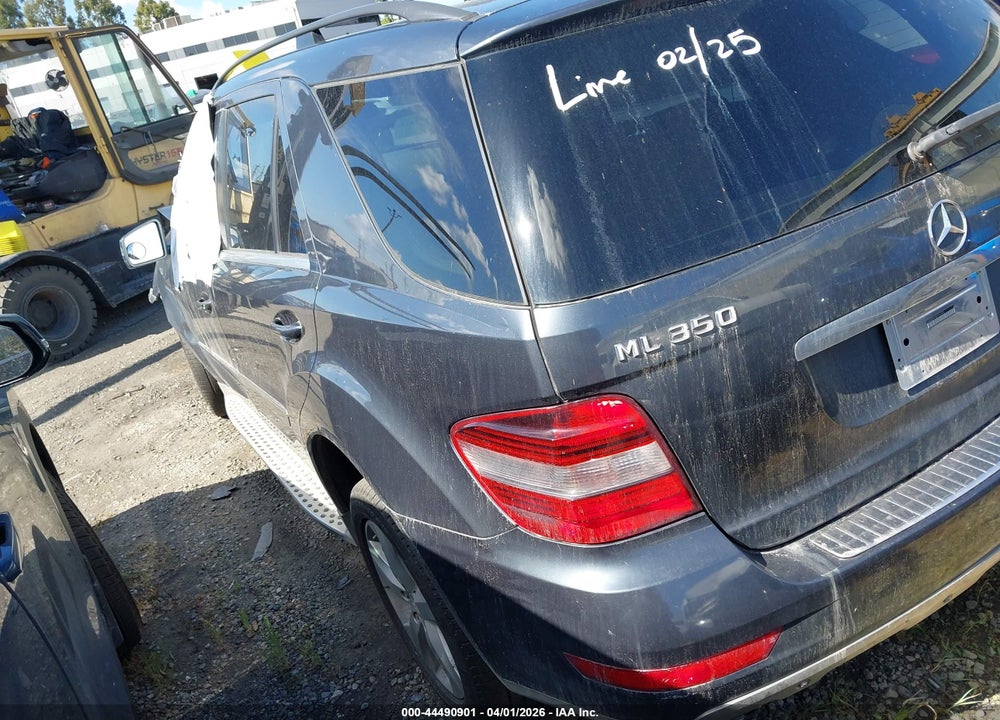 2011 MERCEDES-BENZ ML 350 BLUETEC 4MATIC VIN: 4JGBB2FB1BA741922