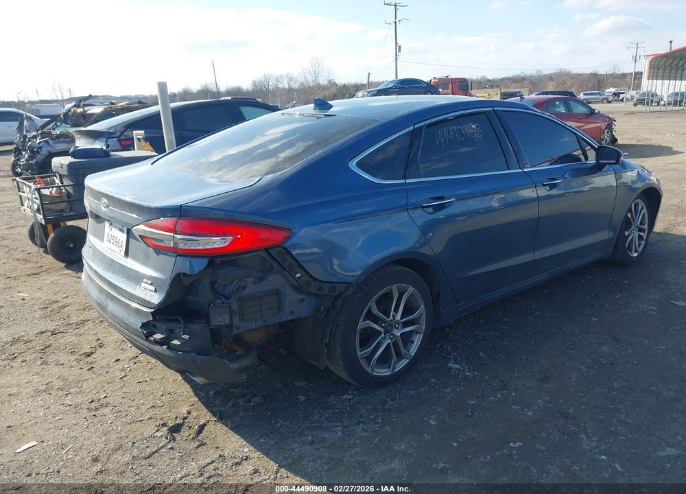 2019 FORD FUSION SEL VIN: 3FA6P0CD9KR252763