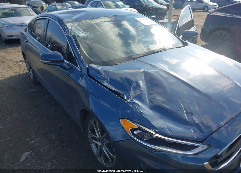 2019 FORD FUSION SEL VIN: 3FA6P0CD9KR252763