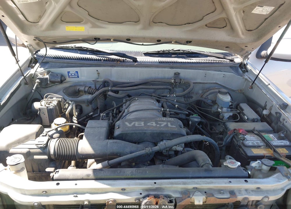 2002 TOYOTA SEQUOIA LIMITED V8 VIN: 5TDBT48A62S118865