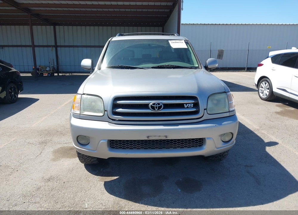 2002 TOYOTA SEQUOIA LIMITED V8 VIN: 5TDBT48A62S118865
