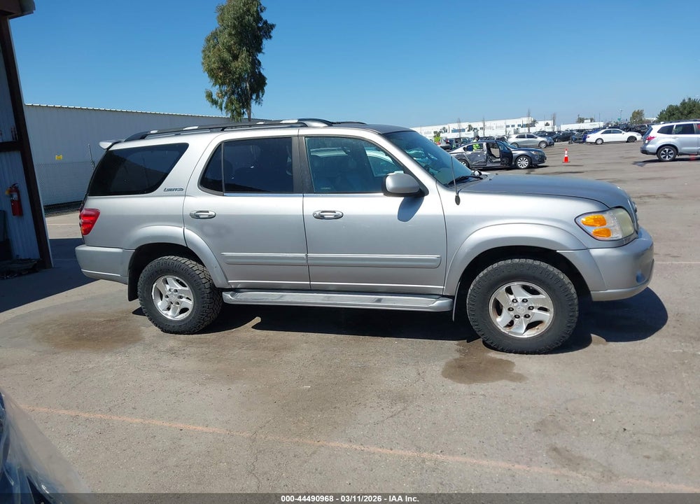 2002 TOYOTA SEQUOIA LIMITED V8 VIN: 5TDBT48A62S118865