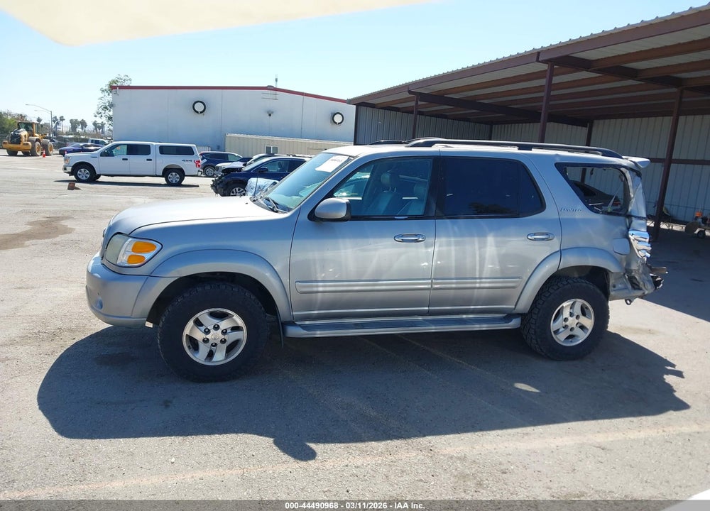 2002 TOYOTA SEQUOIA LIMITED V8 VIN: 5TDBT48A62S118865
