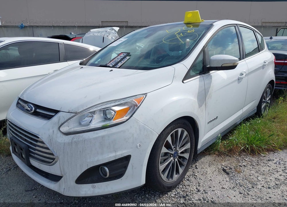 2017 FORD C-MAX HYBRID TITANIUM VIN: 1FADP5DU2HL114122