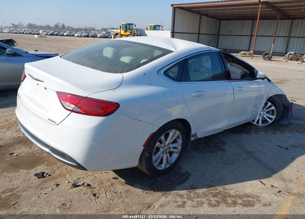 2016 CHRYSLER 200 LIMITED VIN: 1C3CCCAB1GN181665