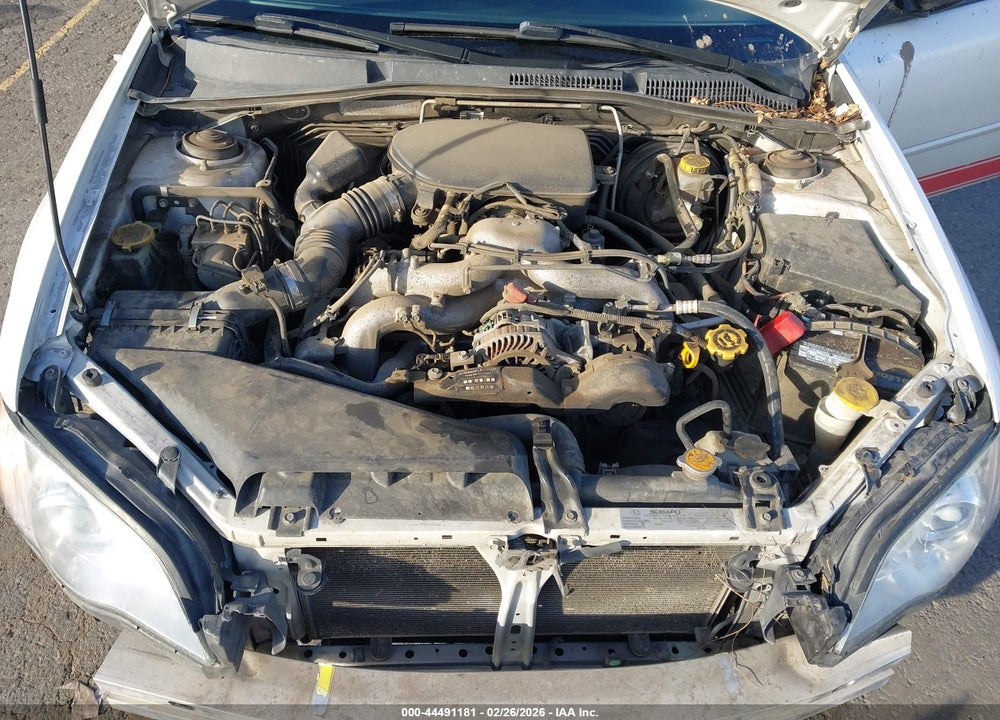 2008 SUBARU LEGACY 2.5I VIN: 4S3BL616387216868
