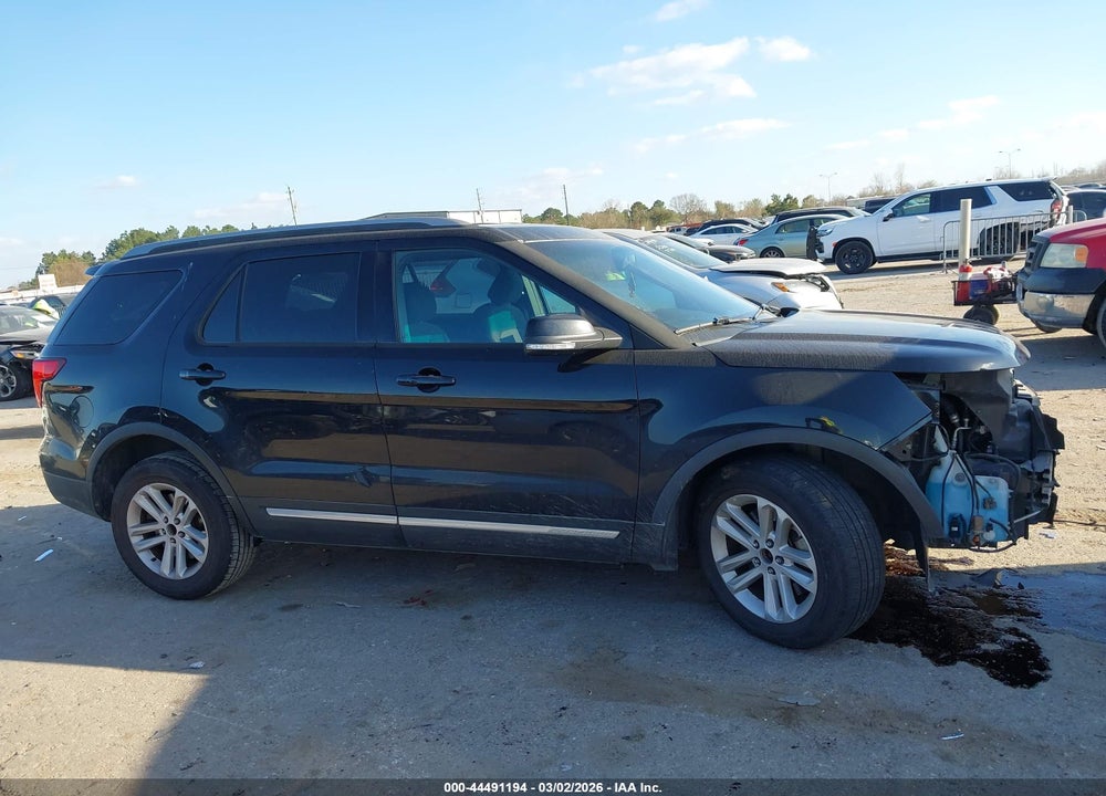 2017 FORD EXPLORER XLT VIN: 1FM5K7D81HGD85396
