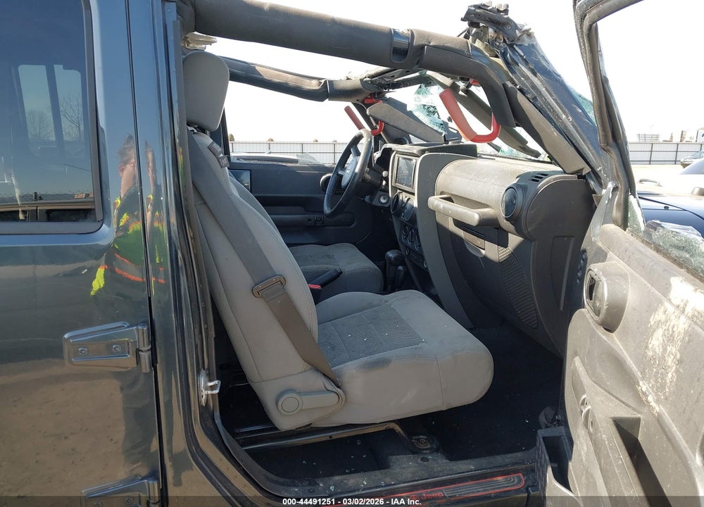 2008 JEEP WRANGLER UNLIMITED RUBICON VIN: 1J8GA691X8L575588