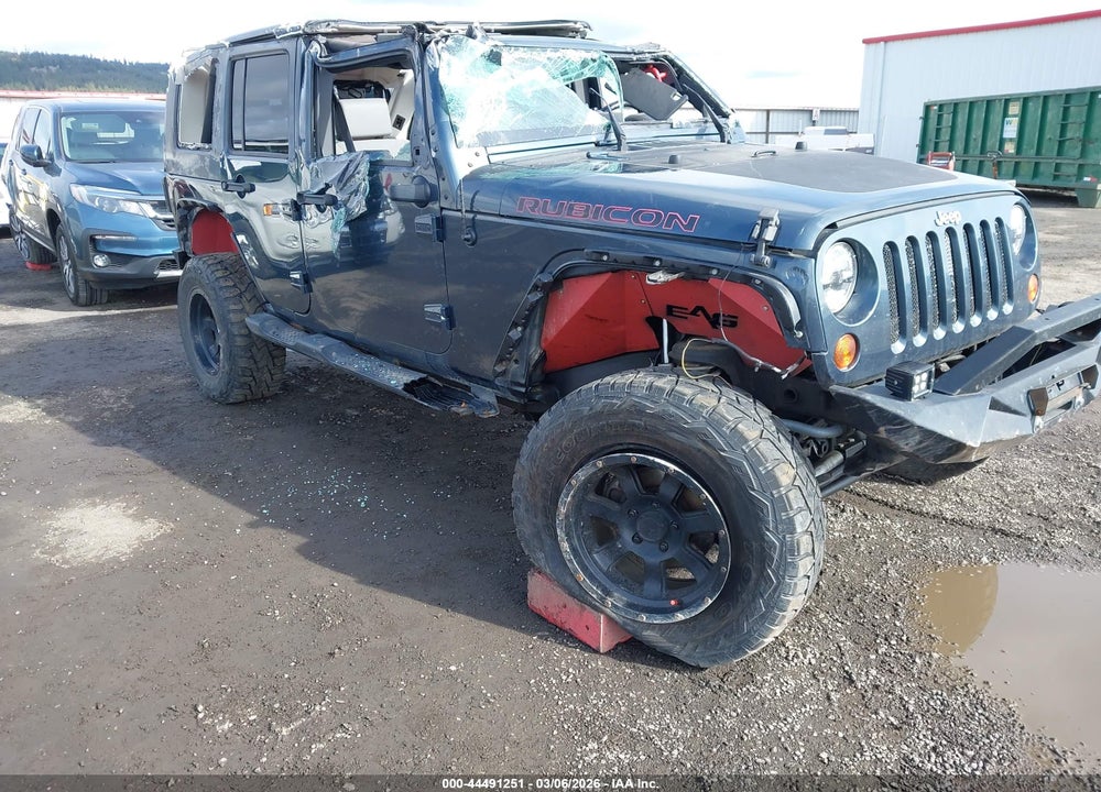 2008 JEEP WRANGLER UNLIMITED RUBICON VIN: 1J8GA691X8L575588