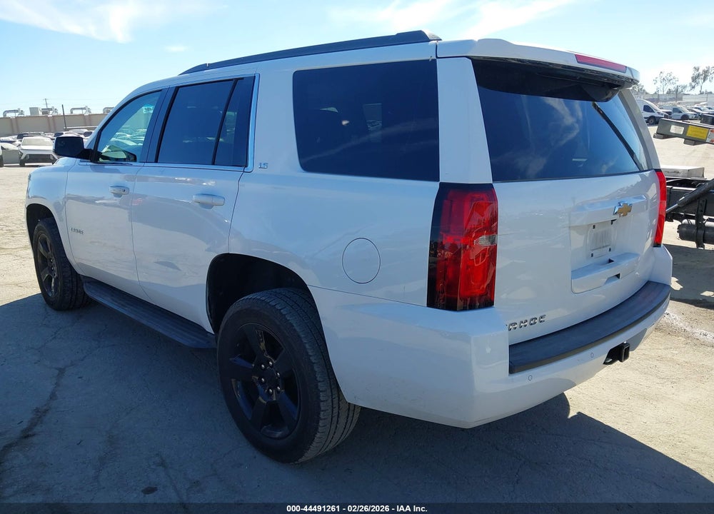 2016 CHEVROLET TAHOE LS VIN: 1GNSCAKC9GR337082