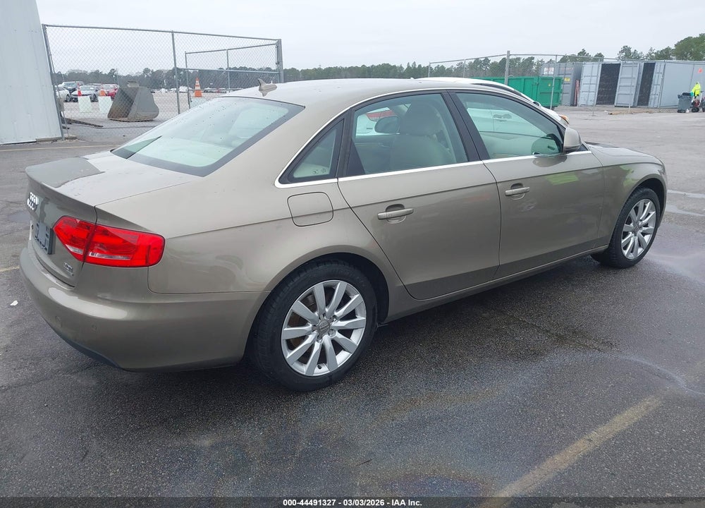 2009 AUDI A4 2.0T PREMIUM VIN: WAUSF78K39N039099
