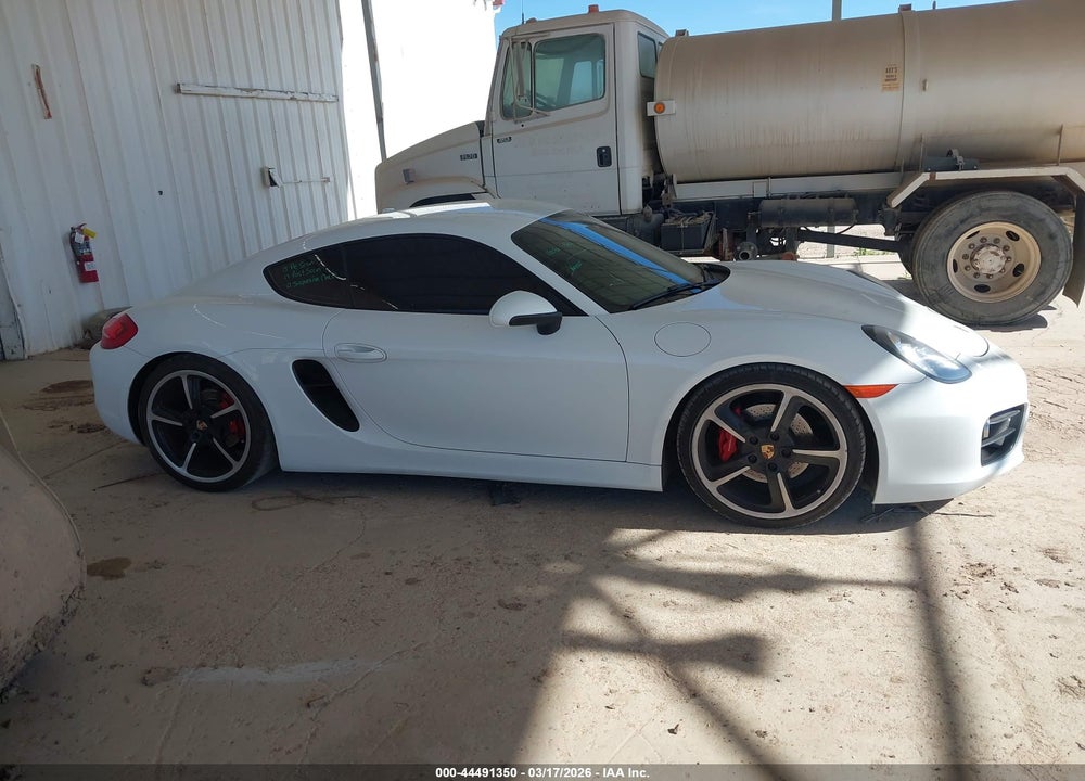 2015 PORSCHE CAYMAN S VIN: WP0AB2A80FK181435
