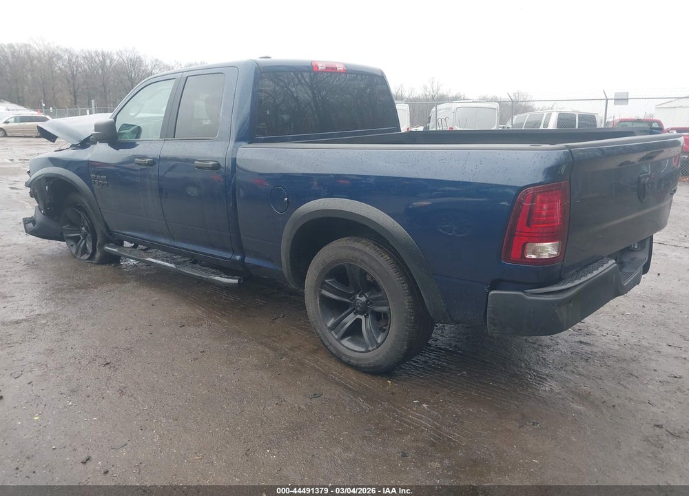 2022 RAM 1500 CLASSIC WARLOCK  4X4 6'4 BOX VIN: 1C6RR7GG3NS173779